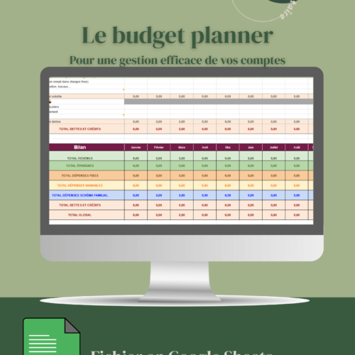 Mon Budget planner